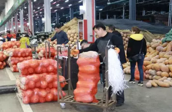 貴陽農產品物流園首日開業(yè)創(chuàng)佳績 食用農產品批發(fā)交易額突破2000萬